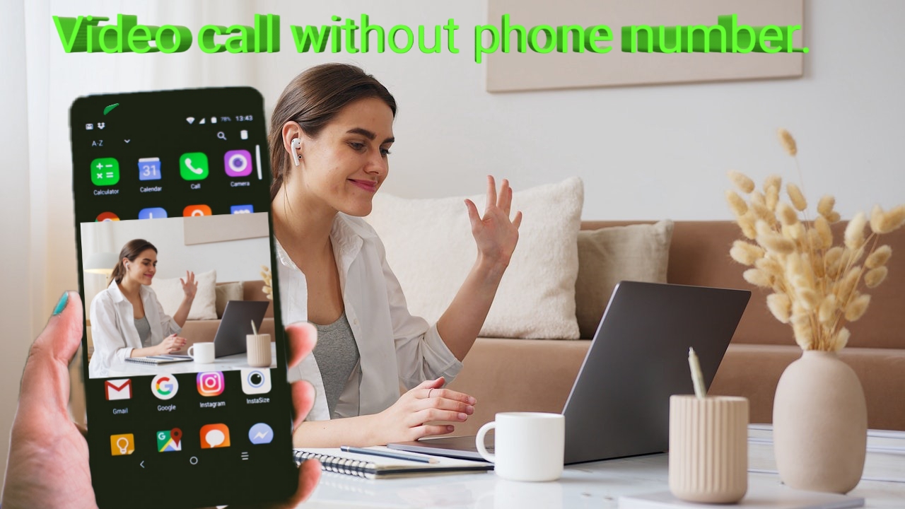 how to video call without phone number