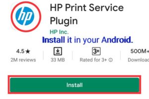 How to print from mobile to hp printer without wifi