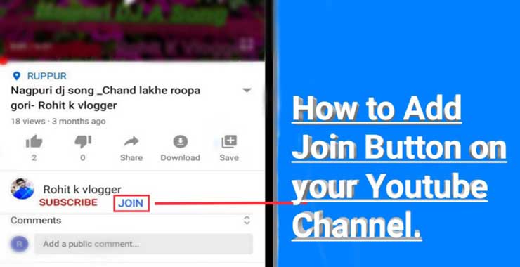How To Add Join Button On Youtube Channel Youtube Join Button how-to-add-join-button-on-youtube-channel-youtube-join-button
