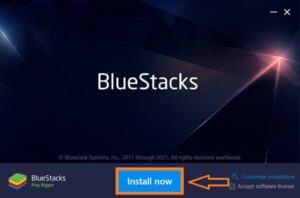 install free fire on laptop and pc by installing bluestack