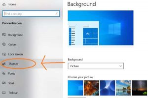 how to change desktop background windows 10