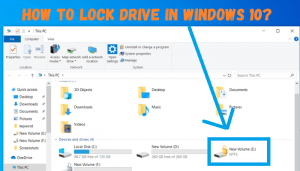 how to lock drive in windows 10